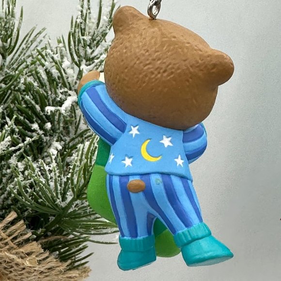 Hallmark Keepsake Ornament Grandson 2013 Bear Stocking Christmas Holiday - Picture 4 of 9